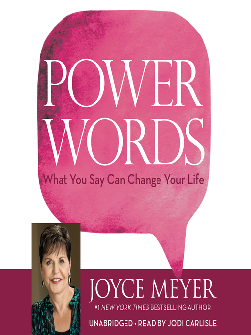 Title details for Power Words by Joyce Meyer - Wait list